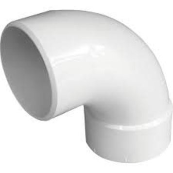 4" PVC SEWER 90' STREET ELBOW