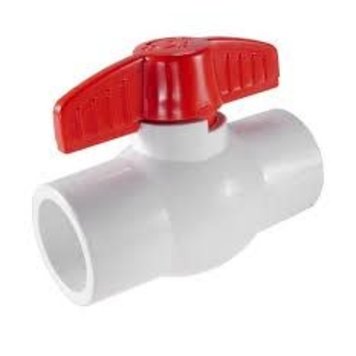 3/4" PVC Ball Valve SxS