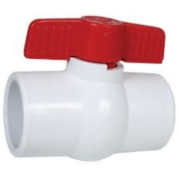 1" PVC SxS Ball Valve