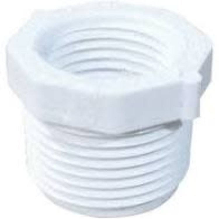 1-1/2" x 1" PVC Threaded Bushing