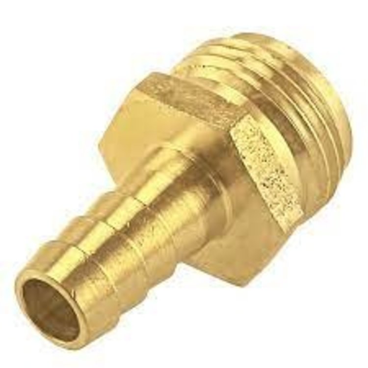 5/8" Brass Insert x Male Garden Hose
