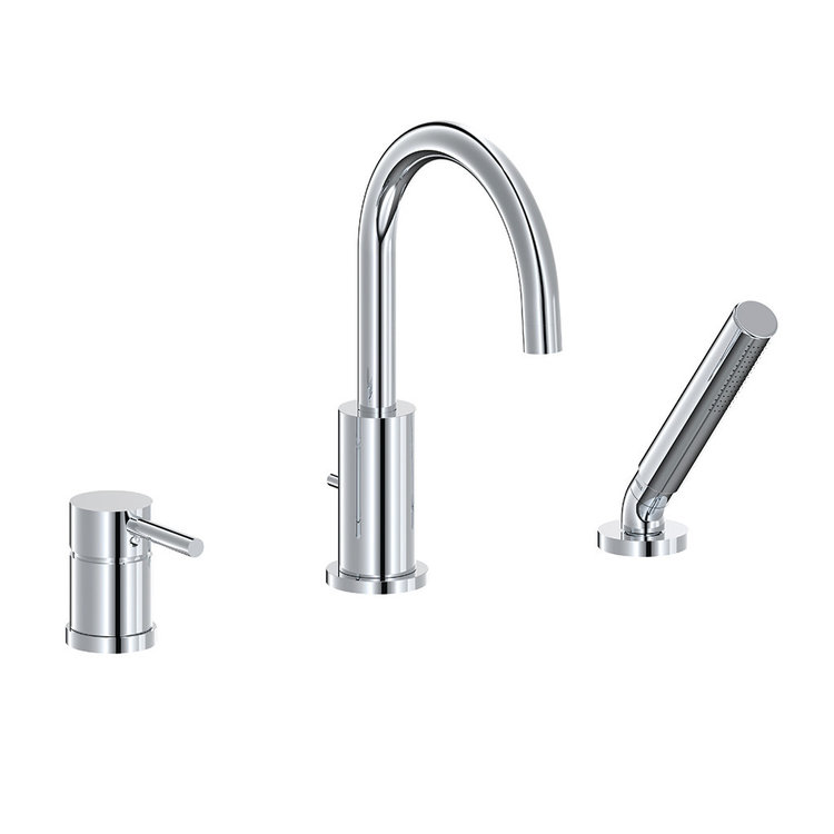 Vogt VOGT WÖRGL - 3-PIECE DECK MOUNT TUB FILLER WITH HAND SHOWER