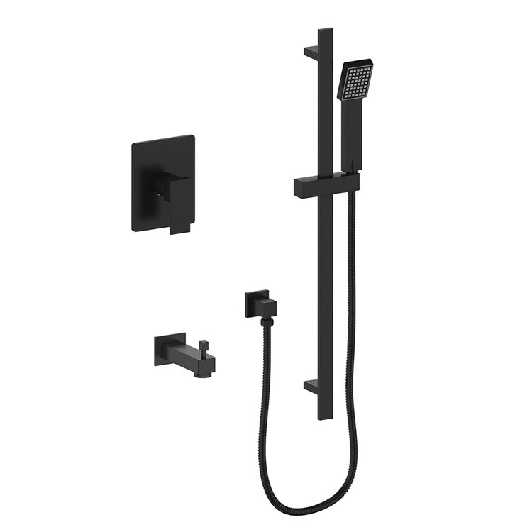 Vogt Vogt Kapfenberg 1-Way Pressure Balance Shower Kit- Handheld and Tub Spout