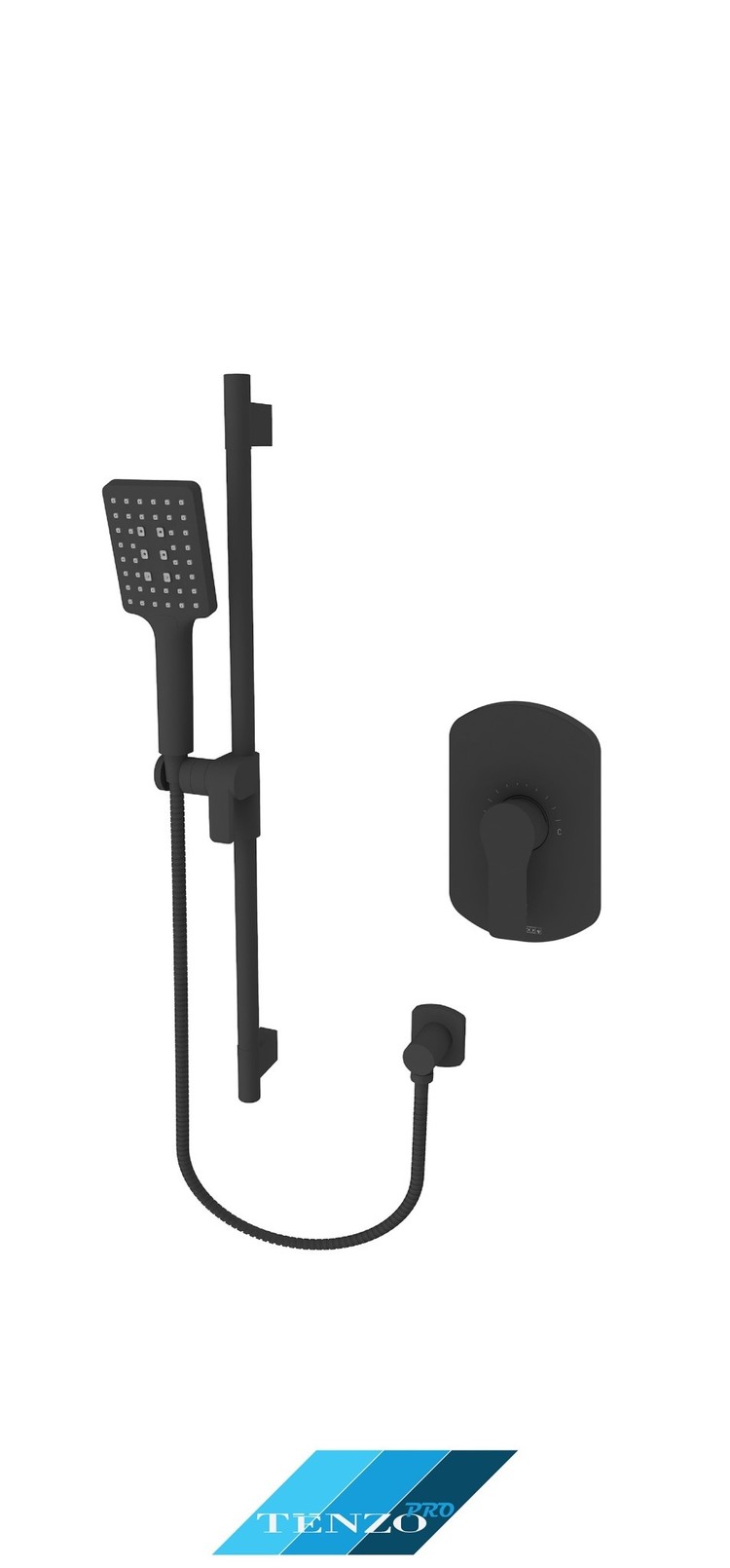 Tenzo Tenzo Pro Galia Valve/Square Handshower Combo