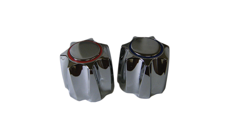 Lyncar Plastic Large Corona Handle Pair For Emco  Lavatory or Kitchen  Chrome