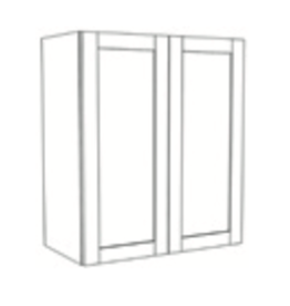 Classic Brand Cabinetry WALL CABINET - 42” HIGH x 12” DEEP, 2 DOORS