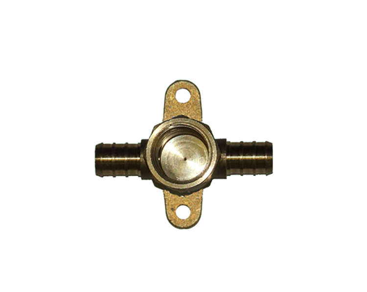 1/2" pex Wingback Tee x FIP