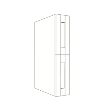 ACCESSORIES - WALL FILLER BOX WITH FIXED FRONT