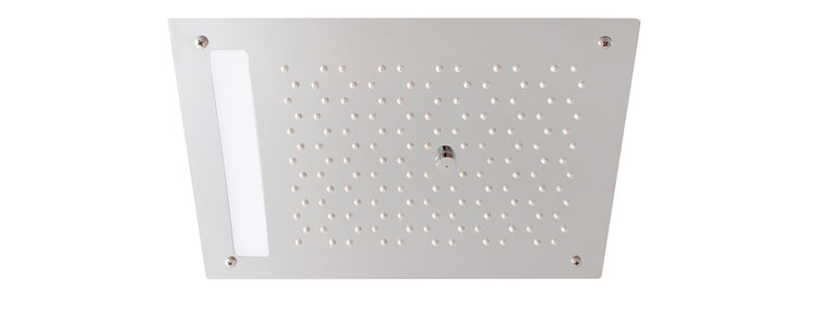 Aquabrass Aquabrass Cura 12" x 8" Ceiling Mount Rainhead