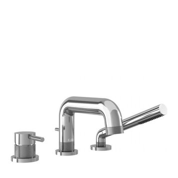 Kalia Kalia Preciso 3-Piece Deckmount Tub Filler w/ Handshower Chrome