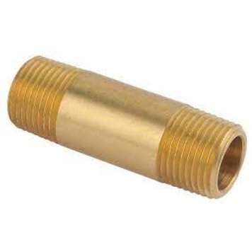 3/8" x 3" Brass Nipple