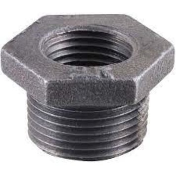 3/8" x 1/4" Black Iron Bushing