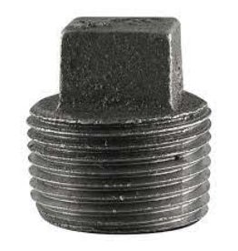 1-1/2" Black Iron Plug
