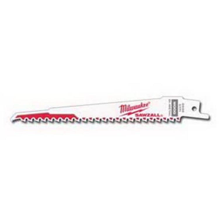 MILWAUKEE 6" 5 TPI SAWZALL BLADE