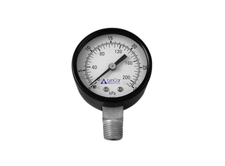 Lyncar 30 PSI Pressure Gauge
