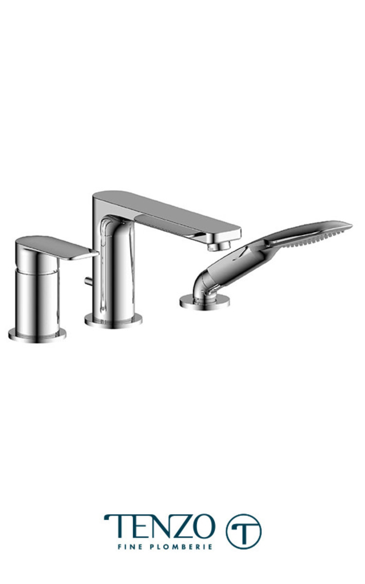 Tenzo Tenzo Delano 3pc Tub Filler