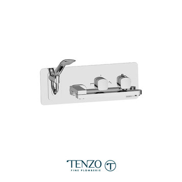 Tenzo Tenzo Delano Wall Mount Tub Filler With Swivel Arm
