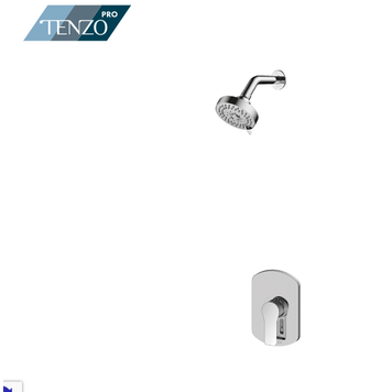 Tenzo Tenzo Pro Galia Fixed Shower Head Kit