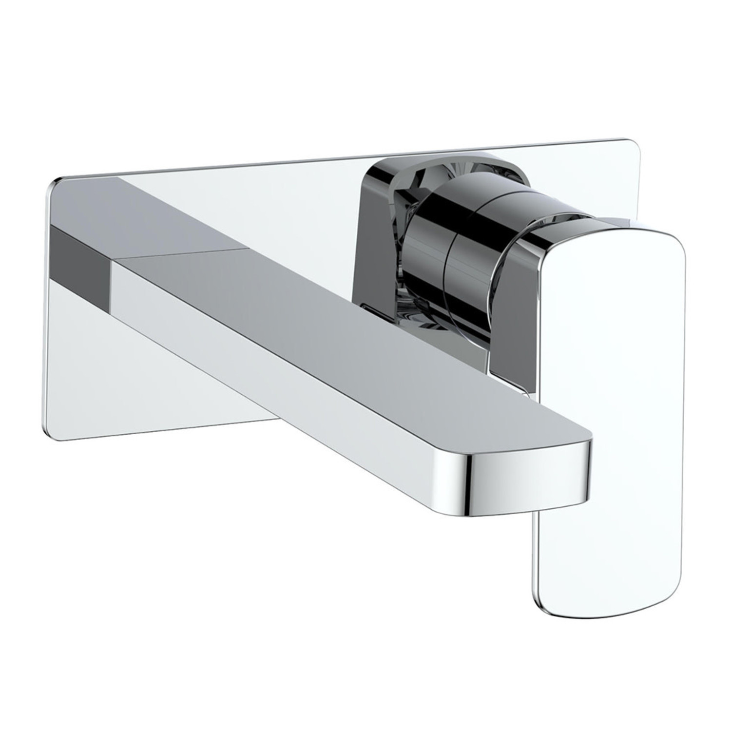 Vogt Niveau WallMounted Lav Faucet With Plate Ck Tubs and Taps