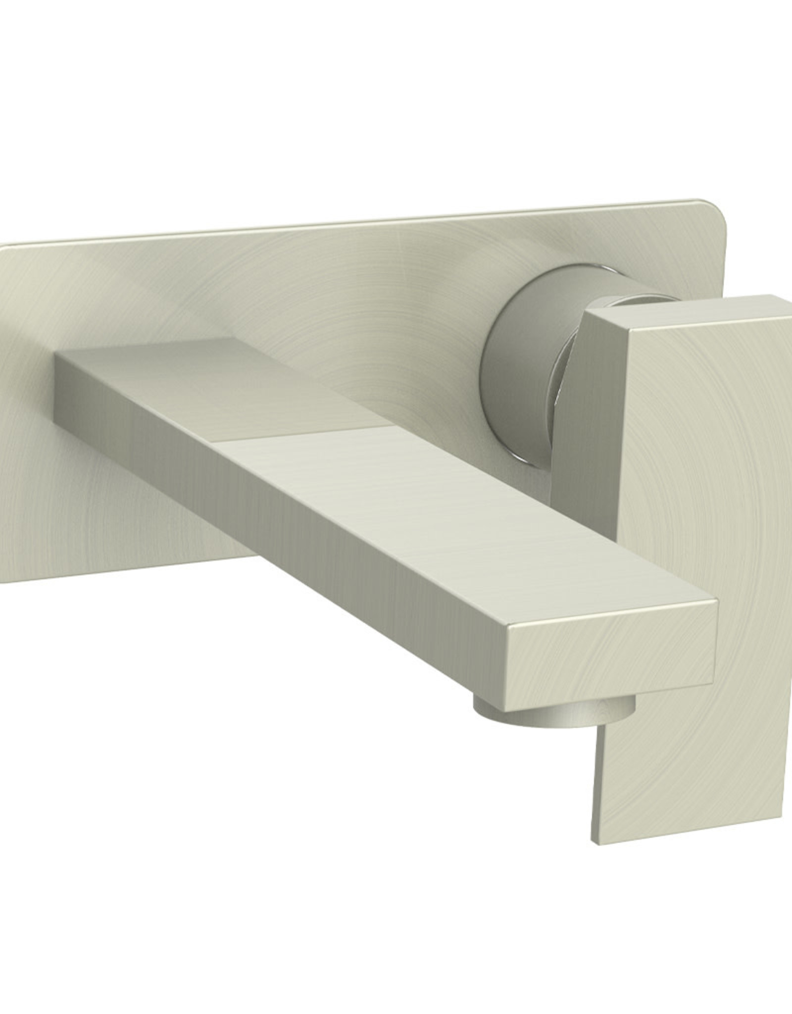 Vogt Kapfenberg Wall Mounted Lav Faucet With Backplate Ck Tubs and Taps