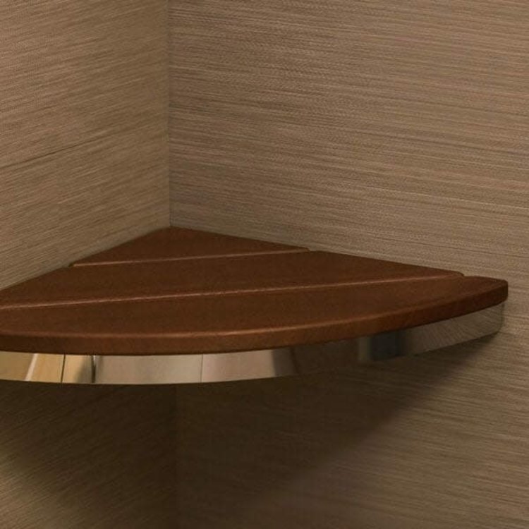 Invisia DISCONTINUED Invisia Corner Shower Bench