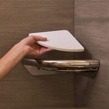 Invisia Invisia Corner Shelf/Grab Bar