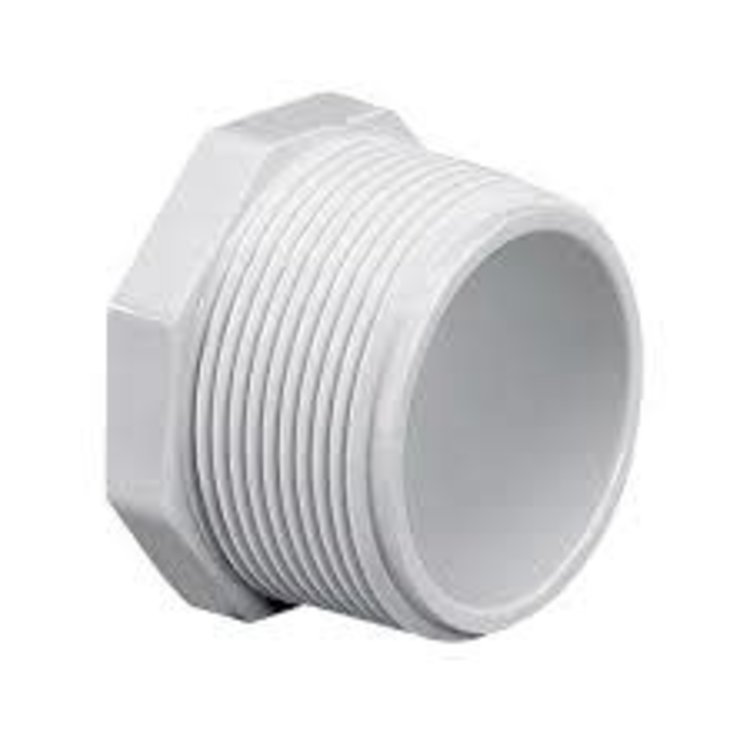 3/4" PVC Threaded Plug