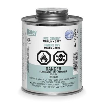 Pvc Cement Grey 118ml With Brush
