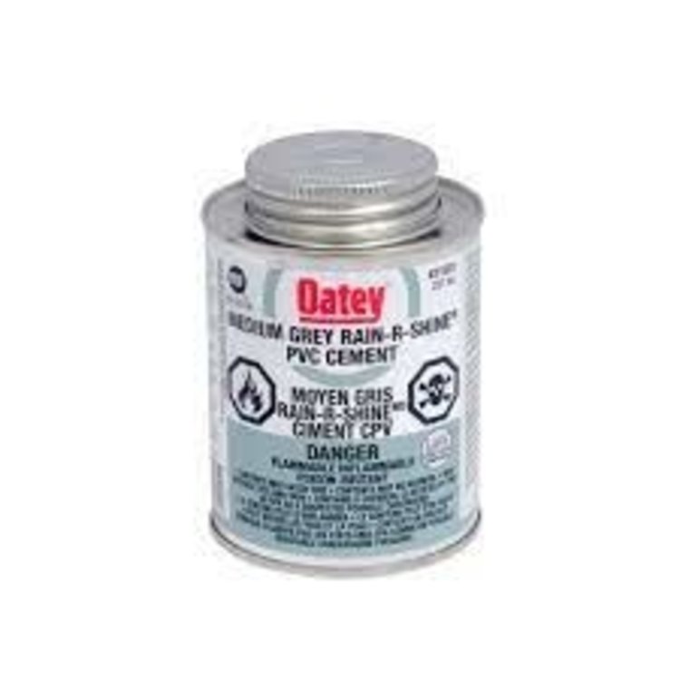 PVC Cement Oatey Rain R Shine 237ml