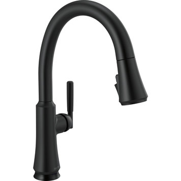 Delta Coranto Touch2O Matte Black Kitchen Faucet
