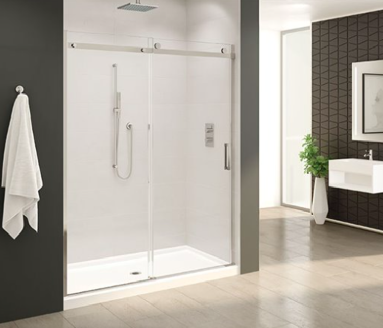 Fleurco Fleurco Horizon In-Line 48" Sliding Door with Fixed Panel