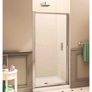 Fleurco Fleurco Montreal 34"-36" Chrome/Raindrop Pivot Door