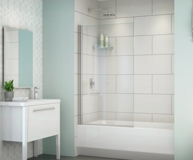 Fleurco Siena Solo Pivoting Tub Panel