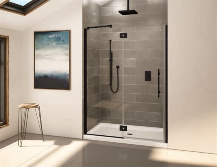 Fleurco Lexus Select In-Line Pivot 60 Matte Black