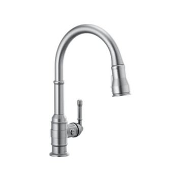 Delta Broderick Single Handle Pull-Down Kitchen Faucet