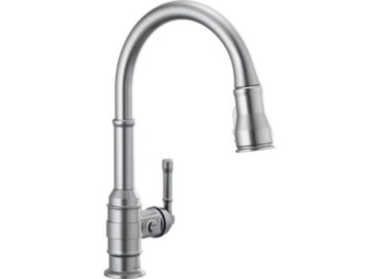 Delta Broderick Single Handle Pull-Down Kitchen Faucet
