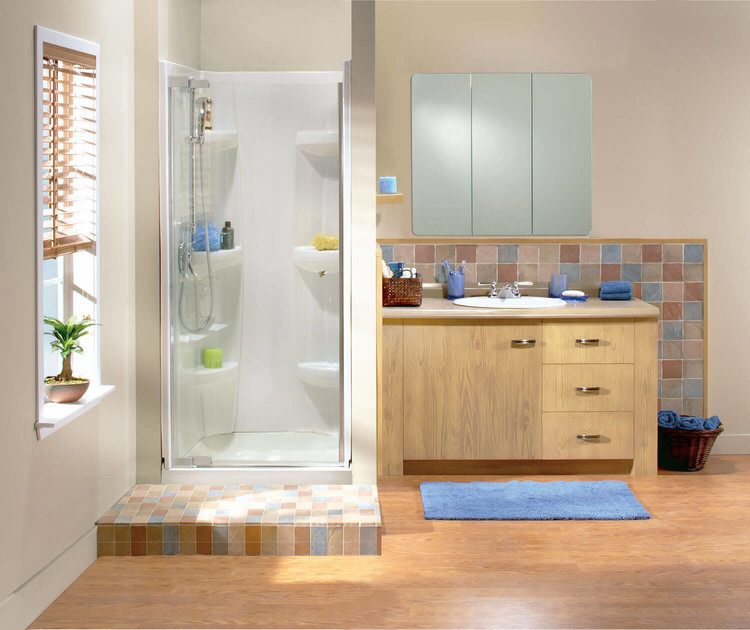 Maax Maax 42"x42" Alcove Shower Base Acrylic