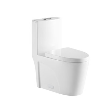 Cavalli Cavalli Mylo 1pc Glossy White Dual Flush Toilet