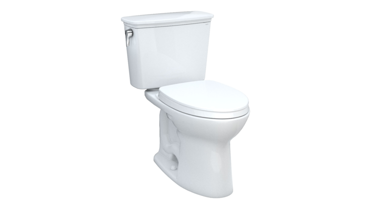 Toto Toto Drake Transitional Universal Height Elongated Toilet White