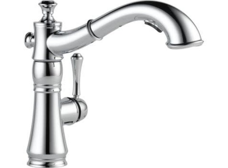 Delta Cassidy Single Handle Pull Out Kitchen Faucet
