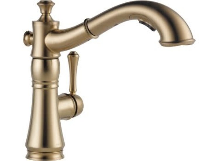 Delta Cassidy Single Handle Pull Out Kitchen Faucet