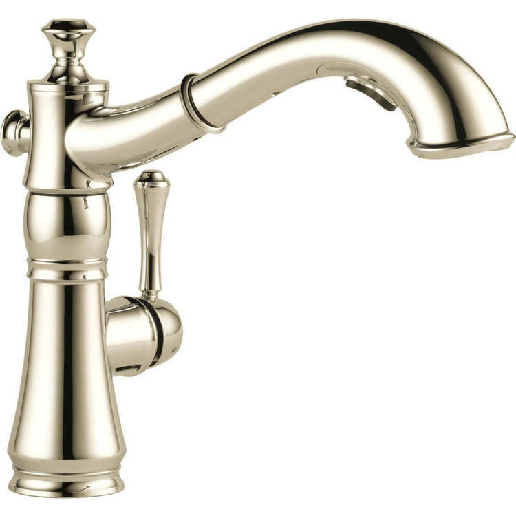 Delta Cassidy Single Handle Pull Out Kitchen Faucet