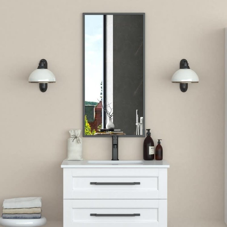 Bain Signature Bain Signature Parma Black 24" x 32" Mirror