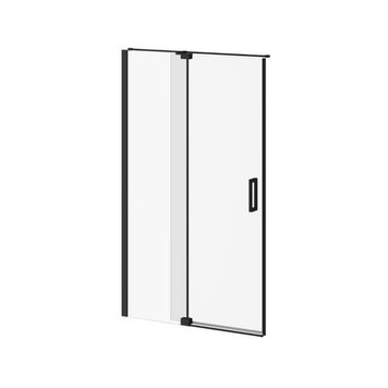 Kalia Kalia Distink 48" Pivot Door Matte Black/Clear