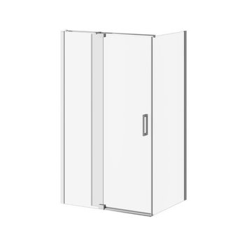 Kalia Kalia Distink 48" x 36" Chrome/Clear Corner Shower Door