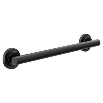 Moen Moen Iso 18" Matte Black Grab Bar