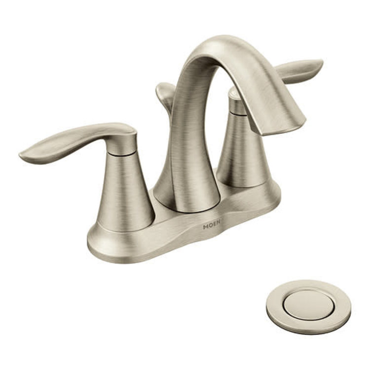 Moen Moen Eva 4"cc Brushed Nickel Lav Faucet