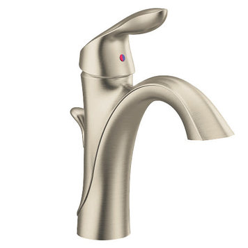 Moen Moen Eva Brushed Nickel Single Lav Faucet
