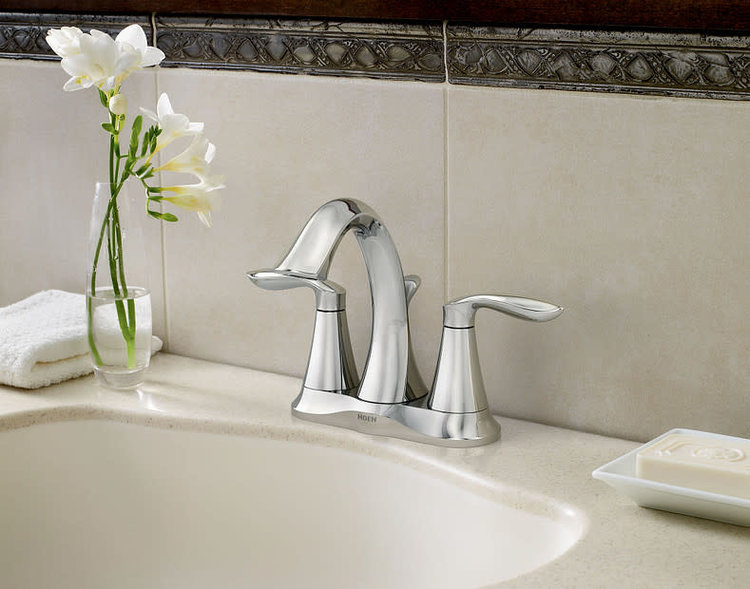 Moen Moen Eva Chrome 4" Lav Faucet