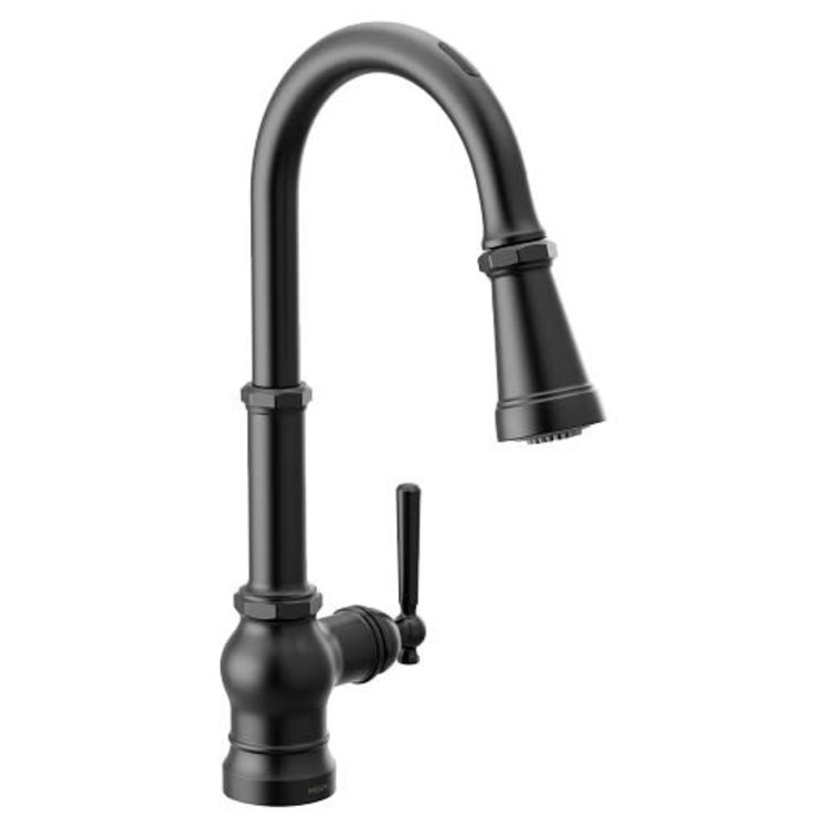 Moen Moen Paterson Sensor Kitchen Faucet Matte Black